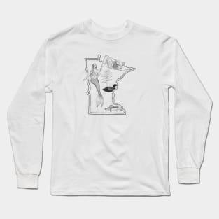 Minnesota Mermaid Long Sleeve T-Shirt